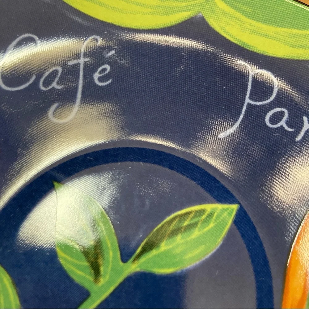 Vintage Sango‎ Cafe Paris Saucers 4914 Discontinued Set Of 4 DW/OV Safe 1994